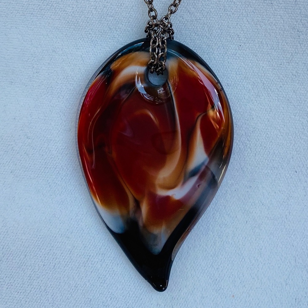 🍄2@45.00🍄 Murano Venetian Glass pendant